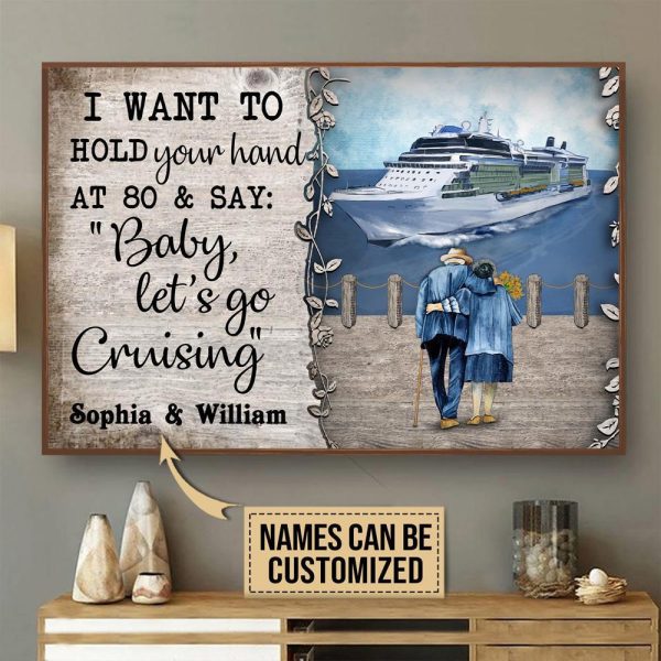 Personalized Canvas Painting Frames Cruising Harbor Baby Lets Go Framed Prints, Canvas Paintings