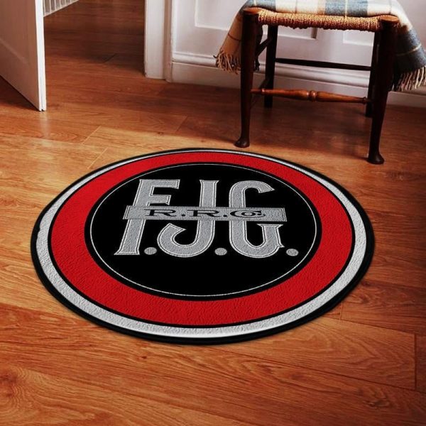 Fjg Living Room Round Mat Circle Rug Fonda, Johnstown & Gloversville Railroad