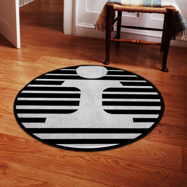 Icr Round Mat Illinois Central Ic Railroad Round Floor Mat Room Rugs Carpet Outdoor Rug Washable Rugs