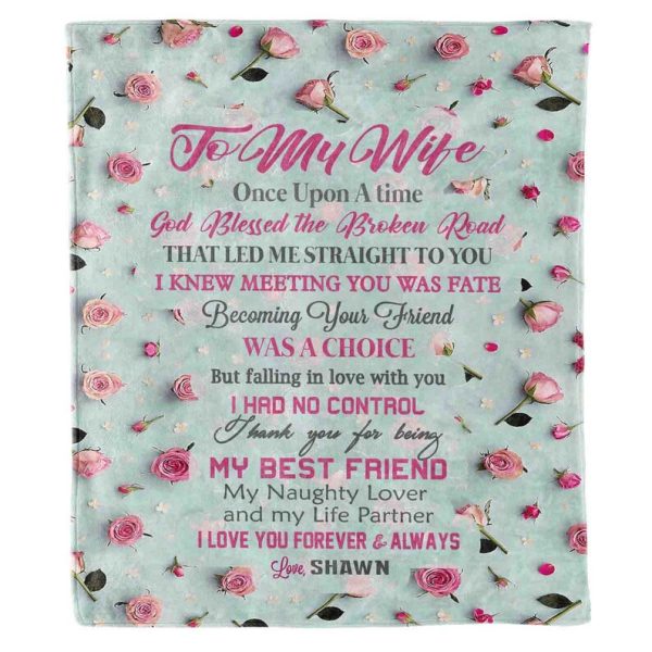 To My Wife My Bestfriend My Lover Custom Valentine Day Blanket, Husban - Image 6