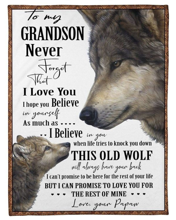 Never Forget That I Love You Lovely Message From Papaw Gifts For Grand - Image 2