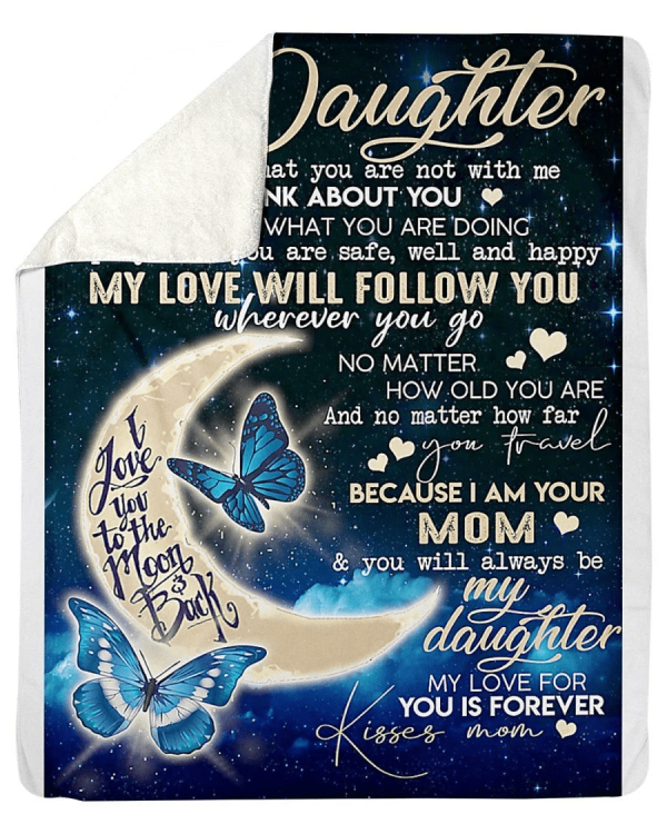 I Love You To The Moon And Back Meaningful Words From Mom To Daughter - Image 2