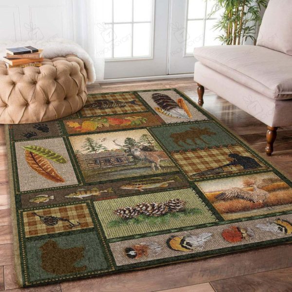 Hunting Rectangle Rug Decor Area Rugs For Living Room Bedroom Kitchen Rugs Home Carpet Flooring Rs016416 Print